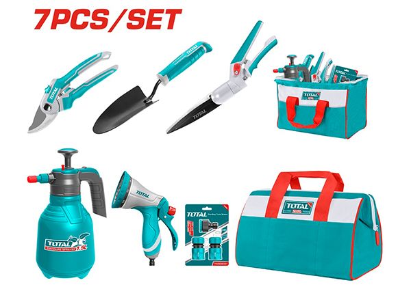 Набор садовых инструментов из 7 предметов (TOS23048)