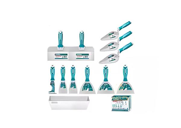 Մալաների և ծեփիչների հավաքածու 12 կտոր TOTAL THKBPS1206 34243