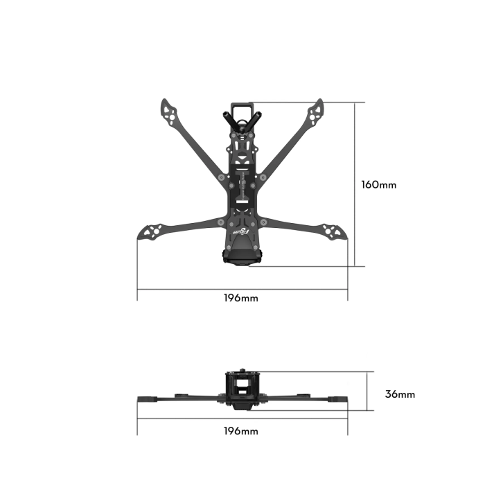 Flywoo Explorer LR O3 Frame Kit
