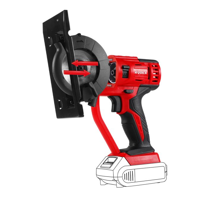 Բազմաֆունկցիոնալ գործիք  7կտոր 20Վ RODEX