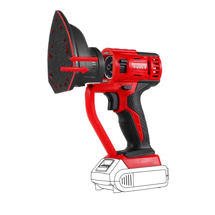 Բազմաֆունկցիոնալ գործիք  7կտոր 20Վ RODEX