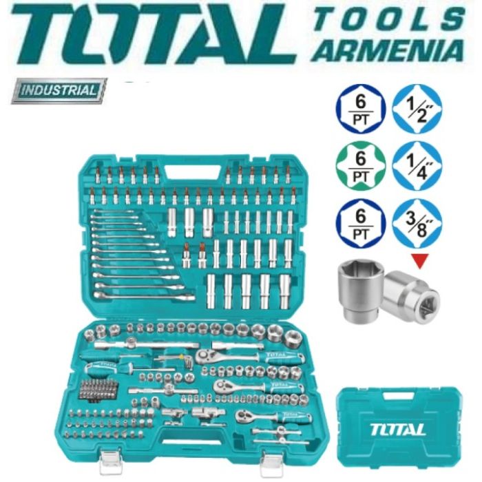 Набор кривошипов 216 шт.  (THKTHP22166)