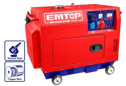 Бесшумный дизель-генератор Emtop EDGRS531