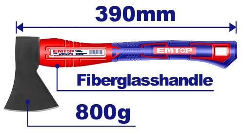Топор Emtop EHAMAX0800