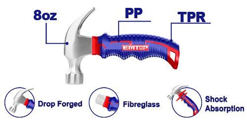 EHAMCH0802 ԷՄԹՈՊ Մուրճ Փոքր մեխի 8Oz