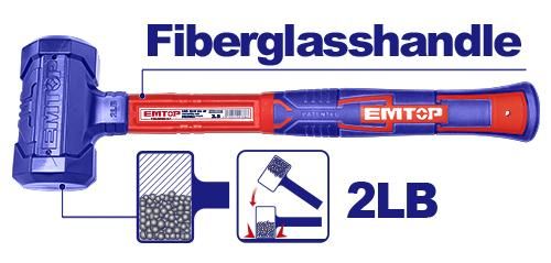 EHAMDH0201 ԷՄԹՈՊ Մուրճ 16Oz 2LB