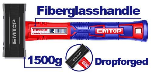 Молоток каменщика Emtop EHAMSH1500