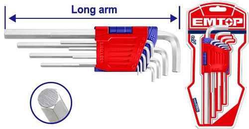 EHKY1091 ԷՄԹՈՊ Նաբոր Շեստիգրան 1.5-10մմ 9հատ