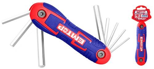 Набор шестигранников HEX Emtop EHKY4081