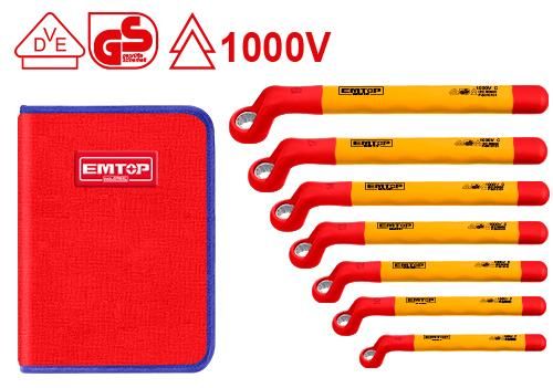 EKISPA0702  ԷՄԹՈՊ Նաբոր Կլյուչի Էլեկտրիկի Նակիդնոյ 8-19mm 7հատ 1000V