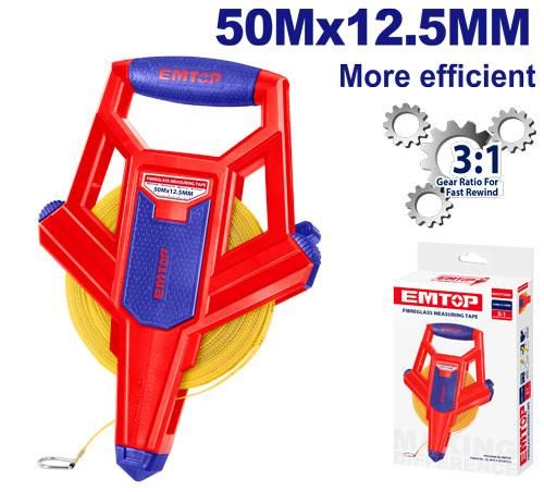 Мерная лента фиберглас Emtop EMTP75001