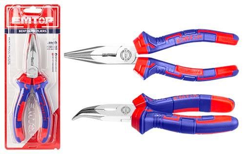 Тонкогубцы изогнутые Emtop EPLRB0611
