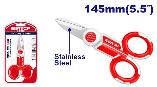 Ножницы электрика Emtop ESCS02855