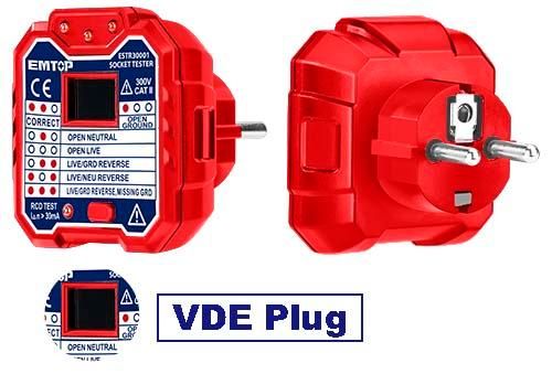 ESTR30001 ԷՄԹՈՊ Վարդակի փորձարկիչ
