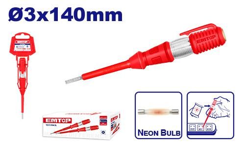 Отвертка индикаторная Emtop ETPL14001