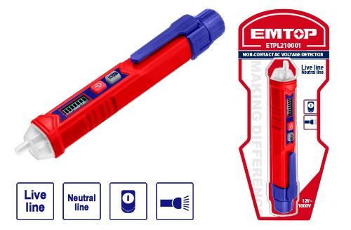 Безконтактный детектор напряжения Emtop ETPL210001