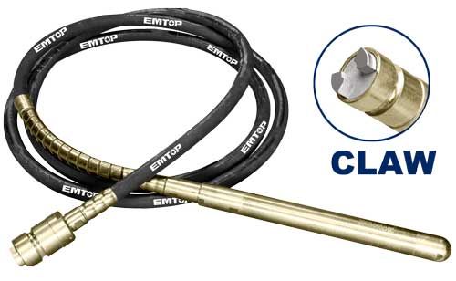 Вал с булавой для глубинного вибратора Emtop EVPR063801