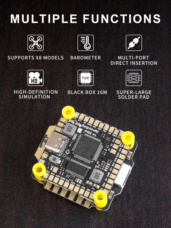DolphinRC F405 V3 50A 60A STACK