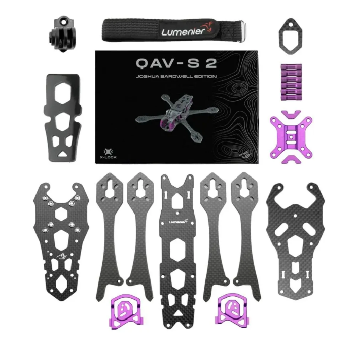 QAV-S 2 Joshua Bardwell SE 5 inch Frame Kit