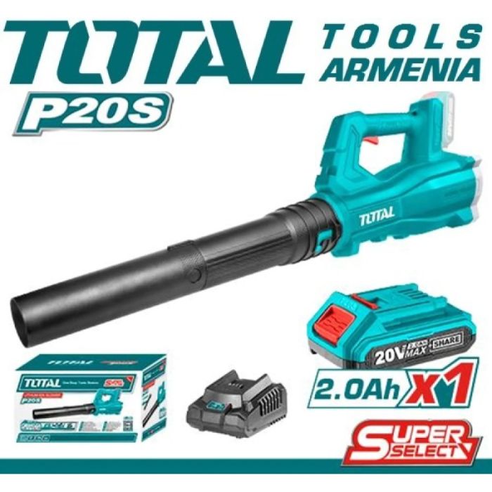 Литий-ионная электрическая воздуходувка 20В с батареей (TABLI203235)