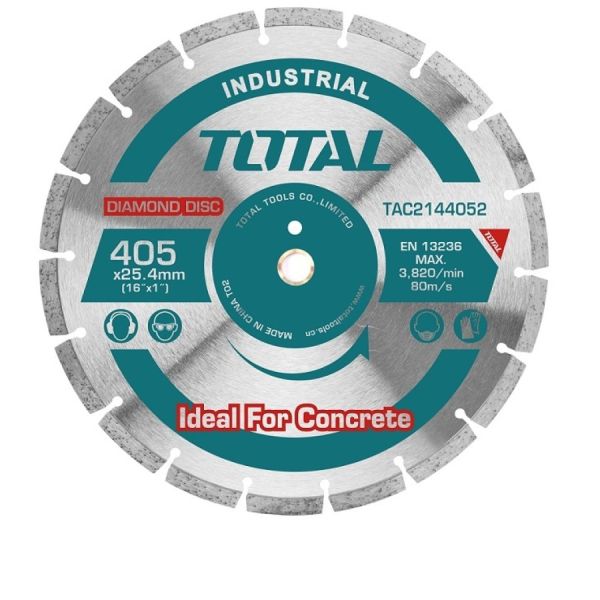 Алмазный диск для резки бетона 405x10x25.4 мм (TAC2144052)