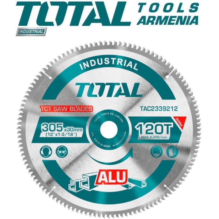 305մմx30մմ Ալյումին կտրող սկավառակ TOTAL TAC2339212 11379