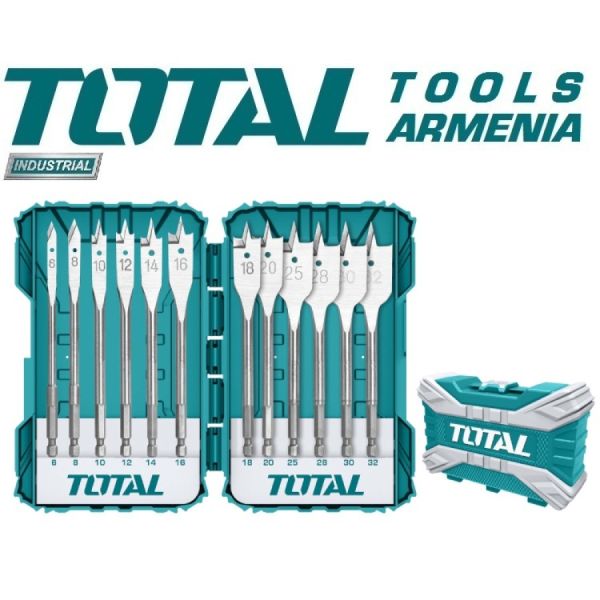 Набор сверл по дереву 12шт (TACSDL1201)