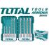 Գայլիկոնների հավաքածու հորատիչի 9կտոր TOTAL TACSDL30901 16666
