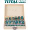 Ֆրեզի գլխիկների հավաքածու TOTAL TACSR1121 4220