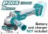 Cordless Angle Grinder 20V/115mm/INDUSTRIAL (TAGLI1152)
