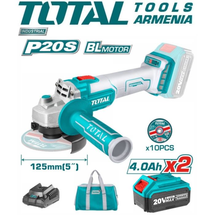 125մմ 20Վ Մարտկոցային ԱՀՄ TOTAL TAGLI2012582 24462