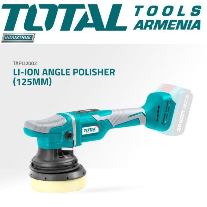 Литий-ионная угловая полировальная машинка 20В (TAPLI2002)