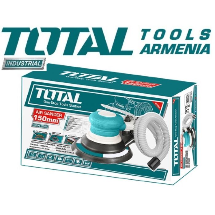 150մմ Հղկող սարք օդով TOTAL TAT91512 22679