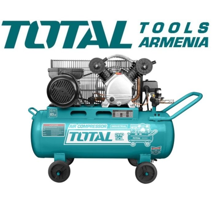 Օդի կոմպրեսոր 50լ 2 մխոց 1,5 կՎտ TC2200506
