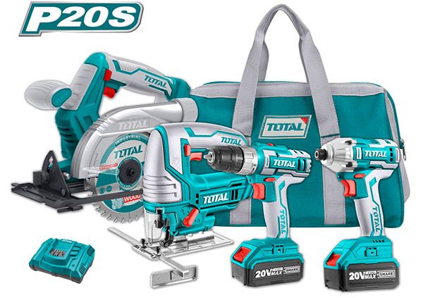 Գործիքների հավաքածու TOTAL TCKLI2010 4կտոր 19077