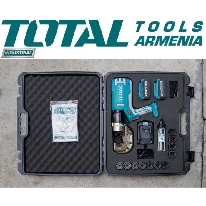 Аккумуляторный гидравлический обжимной инструмент 20В (TCTLI2002)