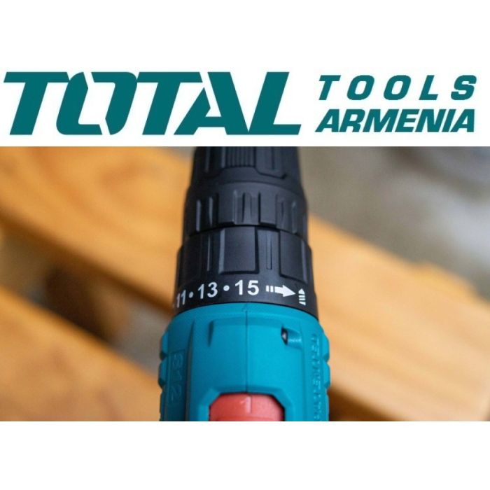 Аккумуляторная Дрель - шуруповерт 12В/1.5А/20Нм + 2 батарея (TDLI12325)