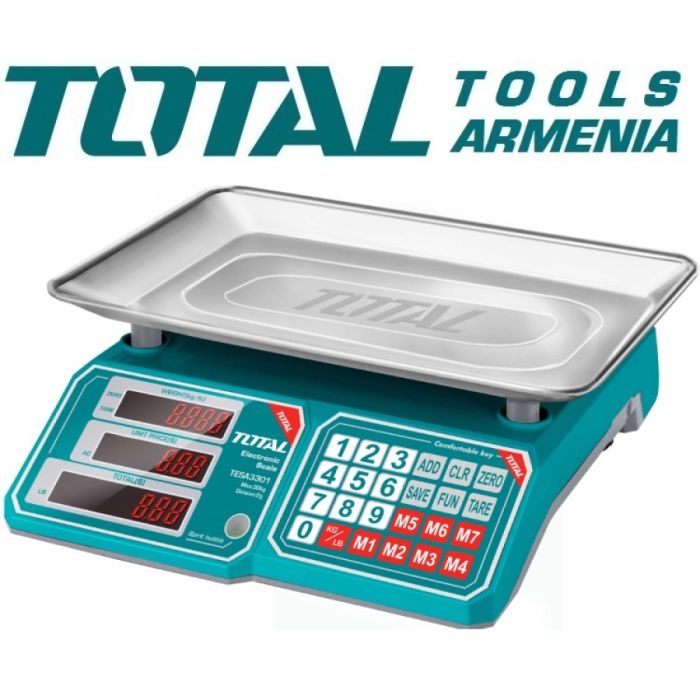 Electronic scale 30kg (TESA3301)