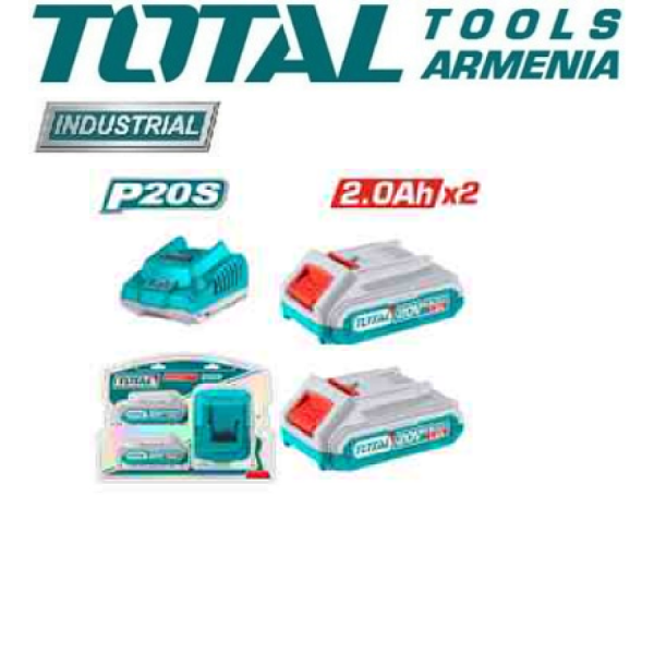 Литий-ионный аккумулятор и комплект зарядного устройства (TFBCPK1222)