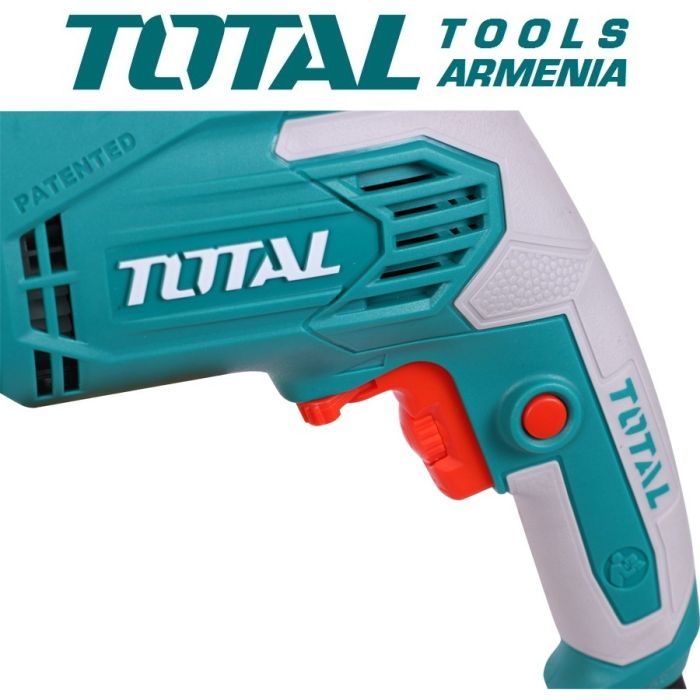 Электрическая Ударная  Дрель / Быстрозажимной / 680 Вт / 3000 об/мин / 13 мм / 48000 уд / мин (TG1061356-2)