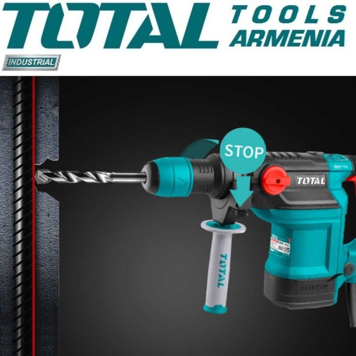 Электрическая Перфоратор/SDS MAX/1200В/8Дж/Металлическая крышка/ПРОМЫШЛЕННАЯ / INDUSTRIAL (TH112386)