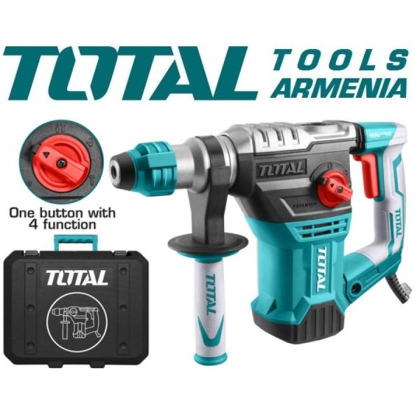 Электрическая Перфоратор/SDS Plus/1500В/5,5Дж/Металлическая крышка (TH1153256)