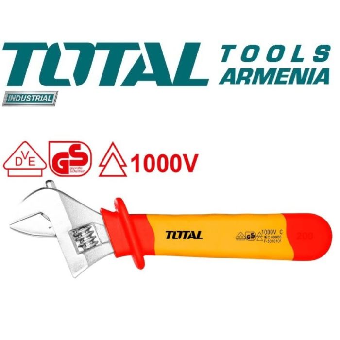 Ключ разводной диэлектрический 8&quot; 200 мм (THIADW081)