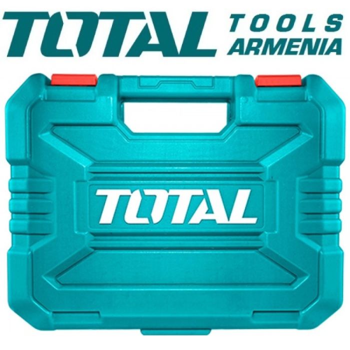 Գործիքների հավաքածու 38 կտոր 4V պտուտակահանով TOTAL THKTHP10386 33930