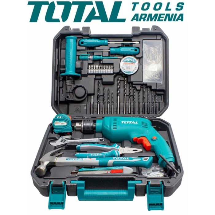 Набор бытовых инструментов (680 Вт) 115 шт. (THKTHP1152)