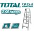 Double side aluminium ladder 2 x 6 steps (THLAD01061)