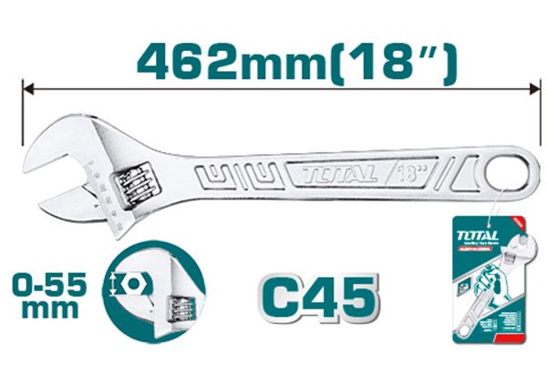 Разводной ключ 18&quot; 450 мм (THT1010183)