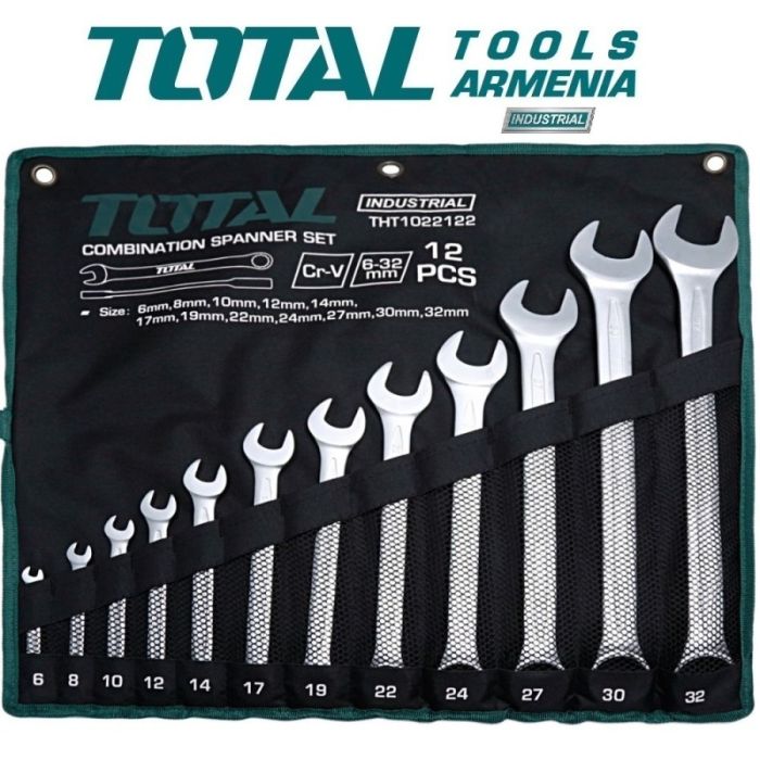 Набор гаечных ключей комбинированных 12шт. (THT1022122)