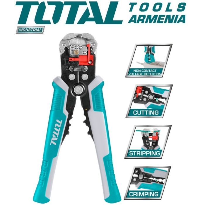Автоматический инструмент для снятия изоляции 4 в 1 (THT152429)