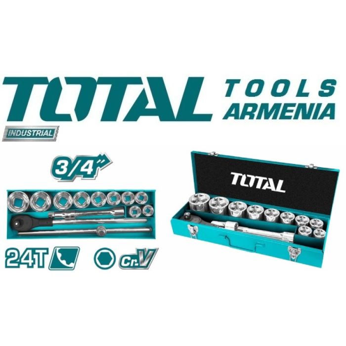 Գլխիկների հավաքածու 3/4 15կտ. TOTAL THT341151 16509